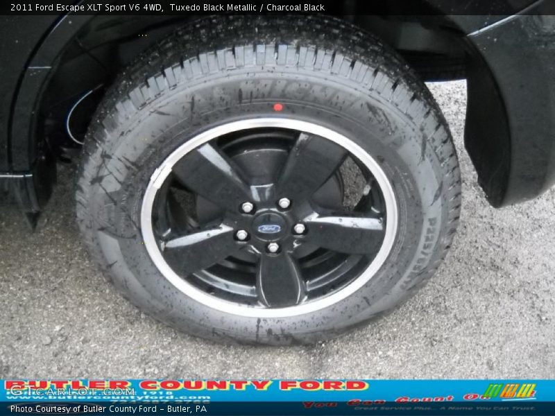 Tuxedo Black Metallic / Charcoal Black 2011 Ford Escape XLT Sport V6 4WD