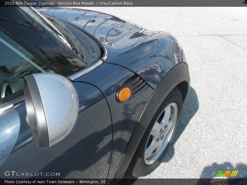 Horizon Blue Metallic / Grey/Carbon Black 2010 Mini Cooper Clubman