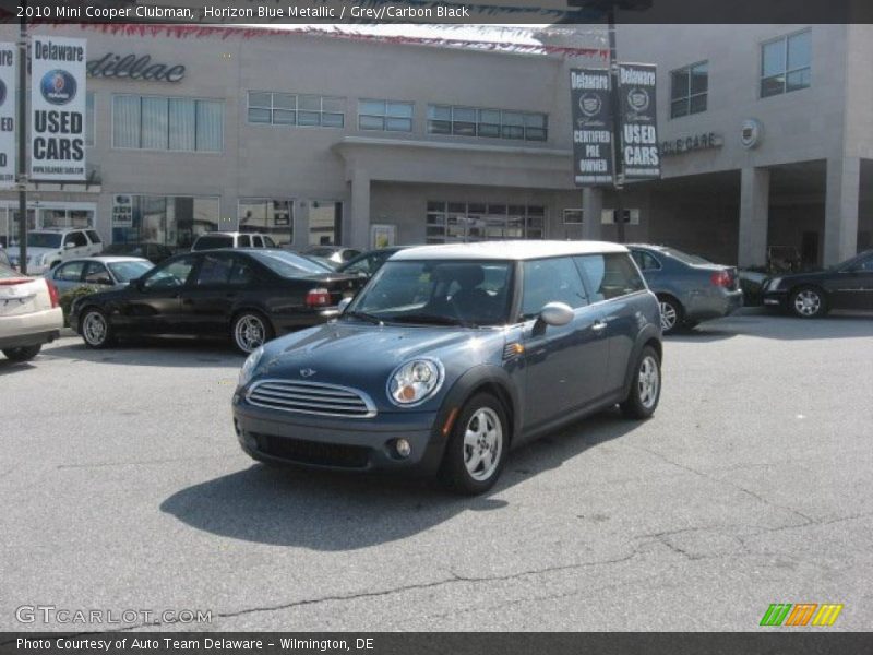 Horizon Blue Metallic / Grey/Carbon Black 2010 Mini Cooper Clubman