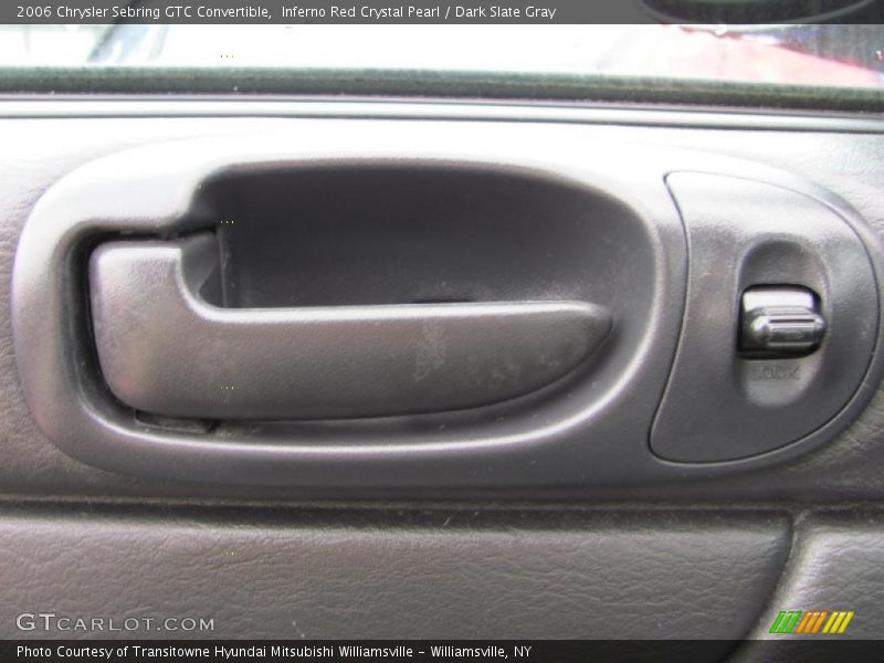 Inferno Red Crystal Pearl / Dark Slate Gray 2006 Chrysler Sebring GTC Convertible