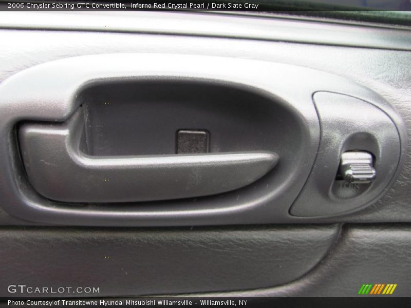 Inferno Red Crystal Pearl / Dark Slate Gray 2006 Chrysler Sebring GTC Convertible