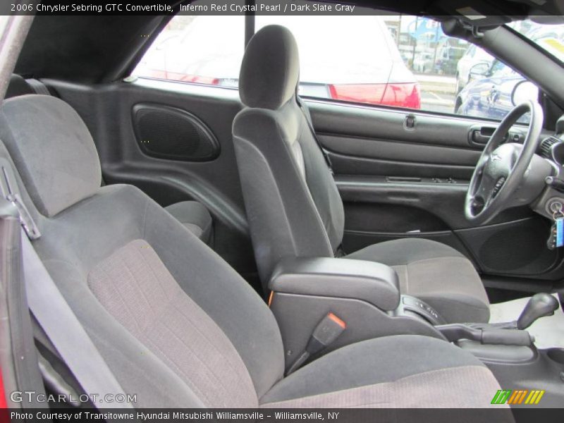  2006 Sebring GTC Convertible Dark Slate Gray Interior