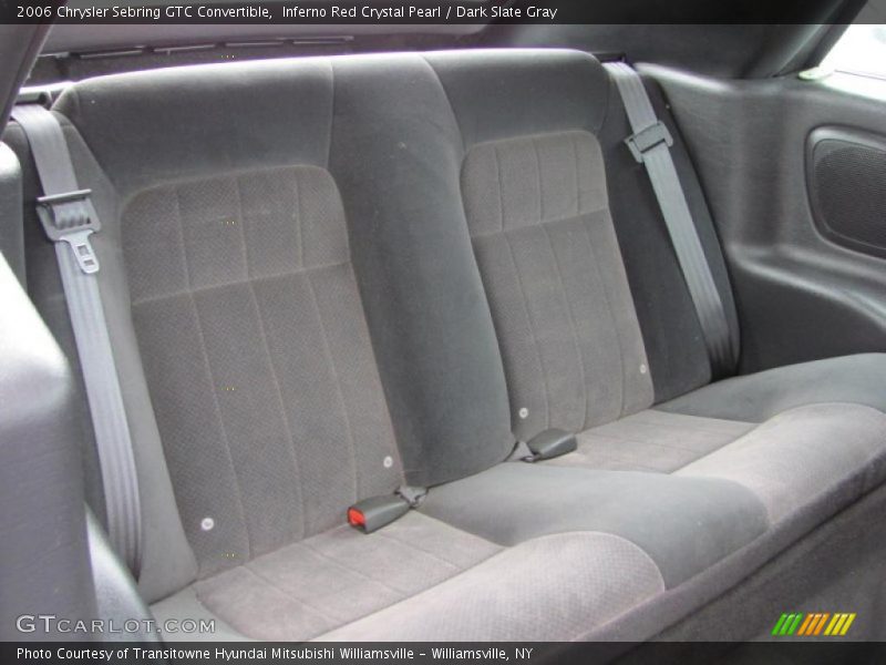  2006 Sebring GTC Convertible Dark Slate Gray Interior