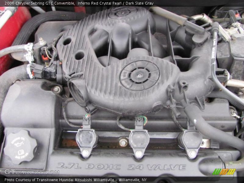  2006 Sebring GTC Convertible Engine - 2.7 Liter DOHC 24-Valve V6