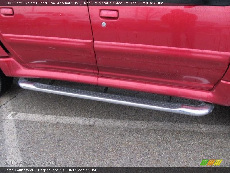 Red Fire Metallic / Medium Dark Flint/Dark Flint 2004 Ford Explorer Sport Trac Adrenalin 4x4