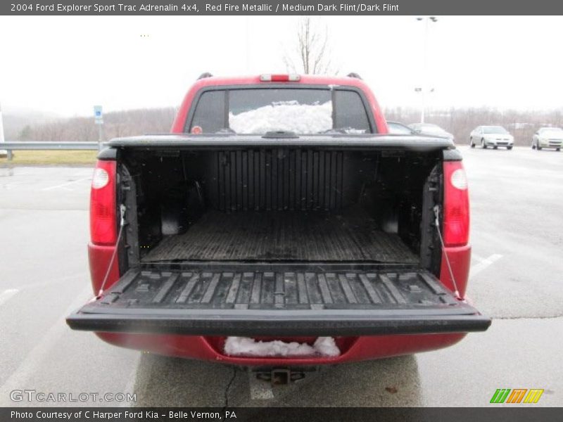 Red Fire Metallic / Medium Dark Flint/Dark Flint 2004 Ford Explorer Sport Trac Adrenalin 4x4