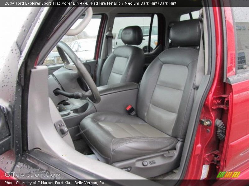 Red Fire Metallic / Medium Dark Flint/Dark Flint 2004 Ford Explorer Sport Trac Adrenalin 4x4