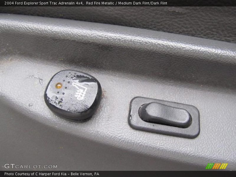 Red Fire Metallic / Medium Dark Flint/Dark Flint 2004 Ford Explorer Sport Trac Adrenalin 4x4