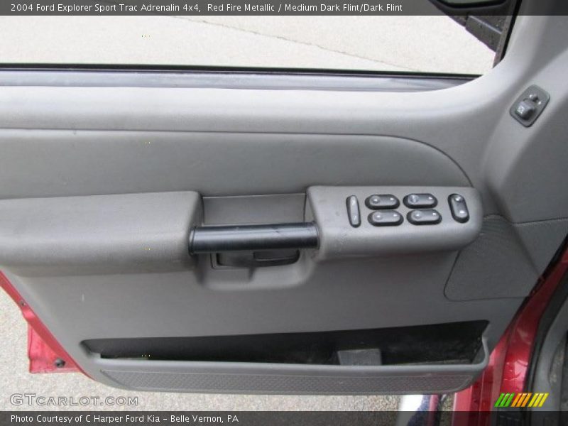 Red Fire Metallic / Medium Dark Flint/Dark Flint 2004 Ford Explorer Sport Trac Adrenalin 4x4