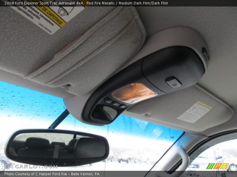 Red Fire Metallic / Medium Dark Flint/Dark Flint 2004 Ford Explorer Sport Trac Adrenalin 4x4