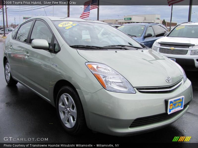 Silver Pine Mica / Gray 2008 Toyota Prius Hybrid