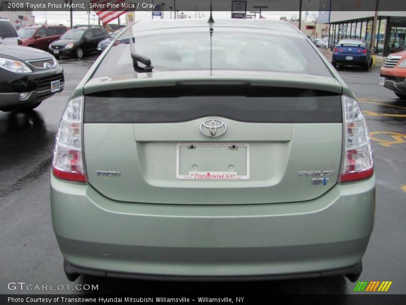 Silver Pine Mica / Gray 2008 Toyota Prius Hybrid