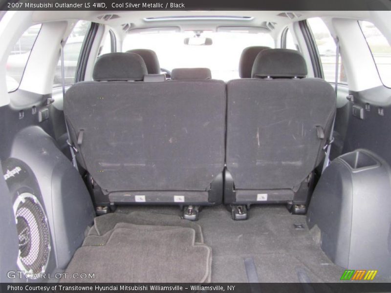 Cool Silver Metallic / Black 2007 Mitsubishi Outlander LS 4WD