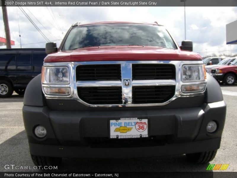 Inferno Red Crystal Pearl / Dark Slate Gray/Light Slate Gray 2007 Dodge Nitro SXT 4x4