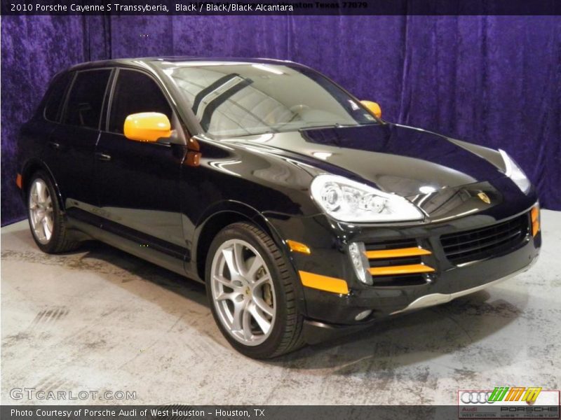 Black / Black/Black Alcantara 2010 Porsche Cayenne S Transsyberia