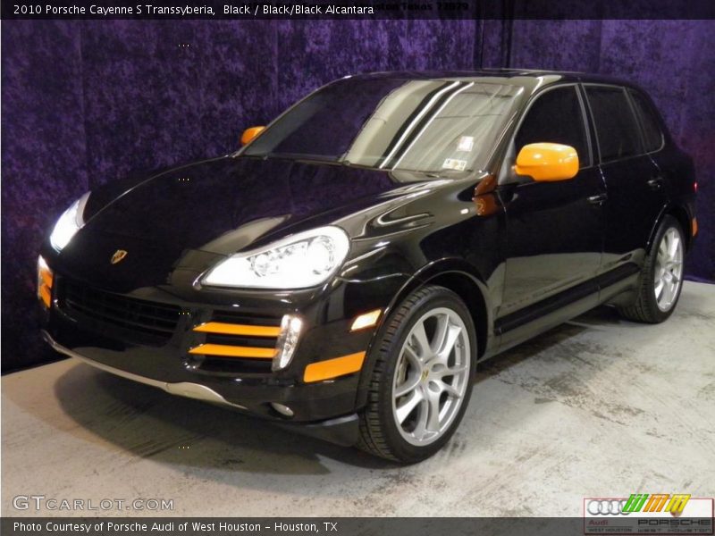 Black / Black/Black Alcantara 2010 Porsche Cayenne S Transsyberia