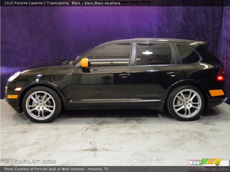 Black / Black/Black Alcantara 2010 Porsche Cayenne S Transsyberia