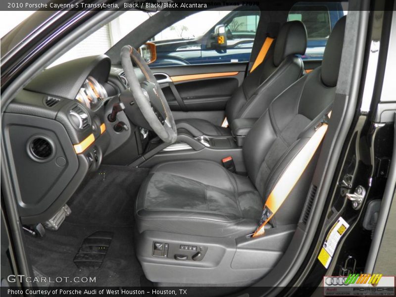 Black / Black/Black Alcantara 2010 Porsche Cayenne S Transsyberia