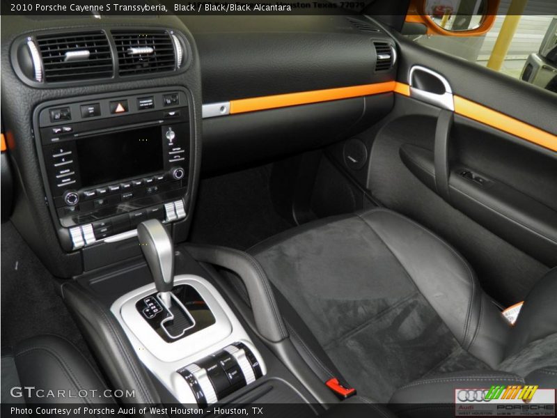 Black / Black/Black Alcantara 2010 Porsche Cayenne S Transsyberia