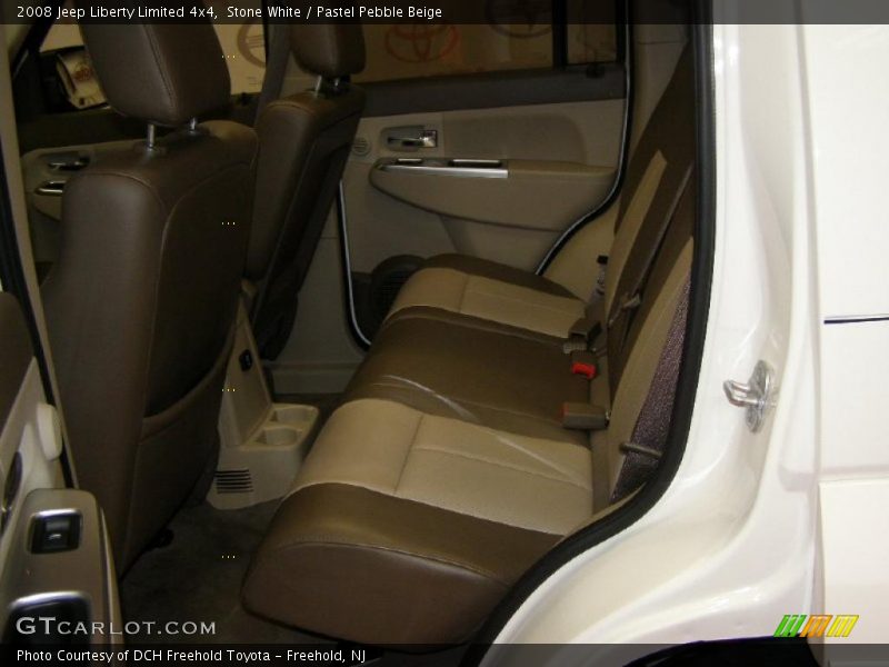 Stone White / Pastel Pebble Beige 2008 Jeep Liberty Limited 4x4