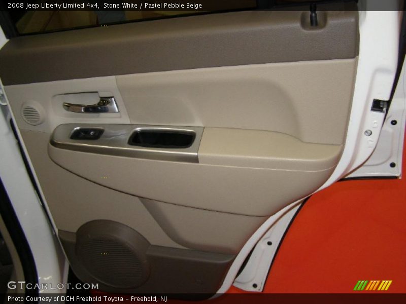 Stone White / Pastel Pebble Beige 2008 Jeep Liberty Limited 4x4