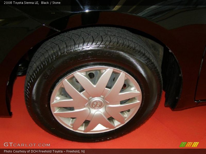 Black / Stone 2008 Toyota Sienna LE