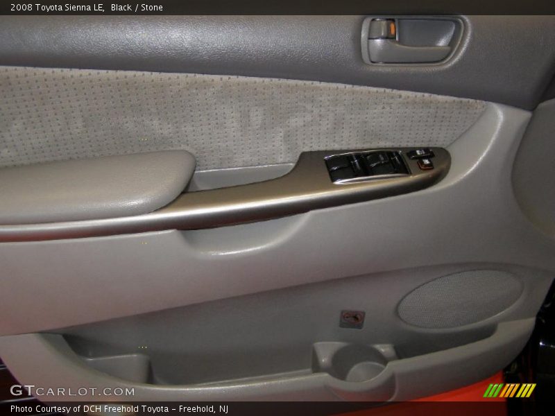 Black / Stone 2008 Toyota Sienna LE