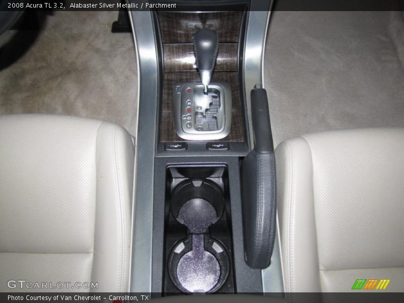 Alabaster Silver Metallic / Parchment 2008 Acura TL 3.2