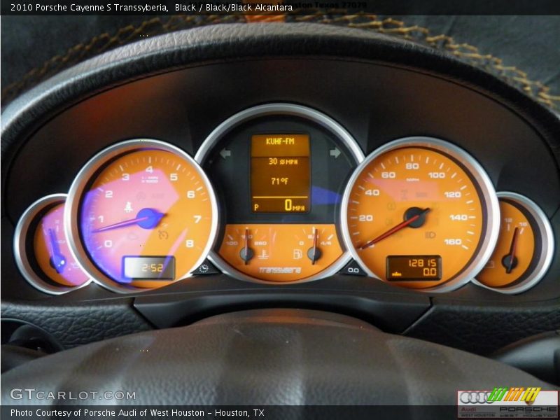 Black / Black/Black Alcantara 2010 Porsche Cayenne S Transsyberia