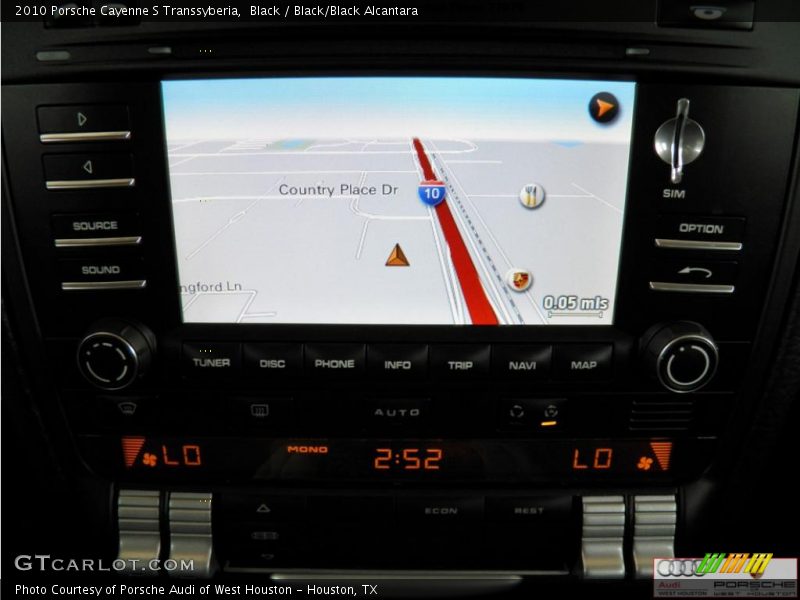 Black / Black/Black Alcantara 2010 Porsche Cayenne S Transsyberia