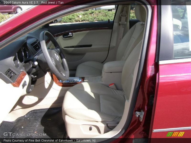 Red Jewel / Tan 2008 Saturn Aura XE 3.5