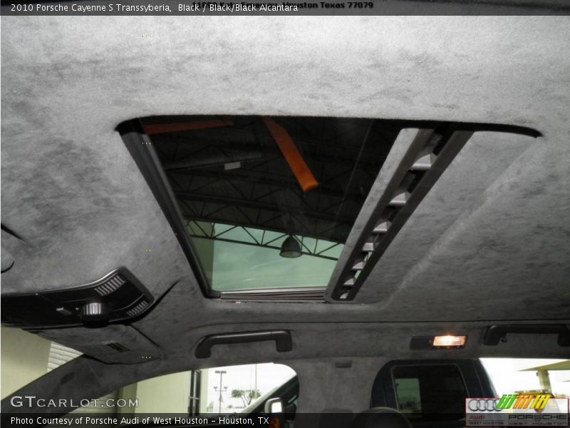 Black / Black/Black Alcantara 2010 Porsche Cayenne S Transsyberia