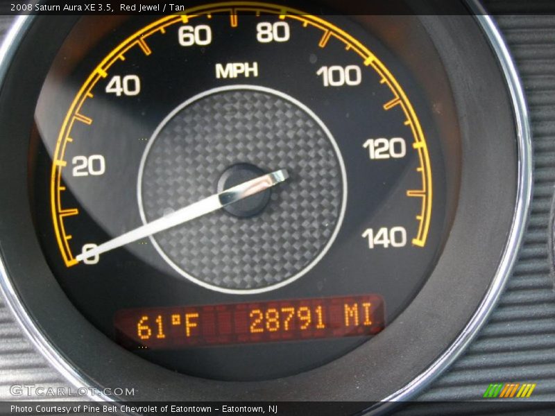 Red Jewel / Tan 2008 Saturn Aura XE 3.5