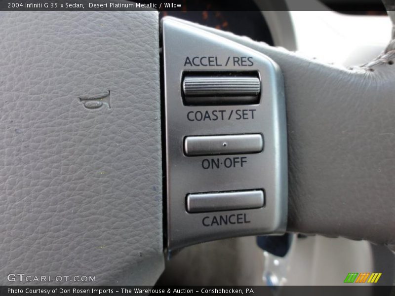 Desert Platinum Metallic / Willow 2004 Infiniti G 35 x Sedan
