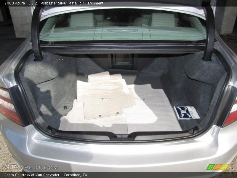 Alabaster Silver Metallic / Parchment 2008 Acura TL 3.2