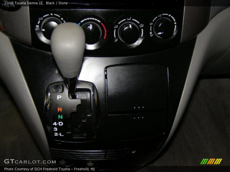 Black / Stone 2008 Toyota Sienna LE
