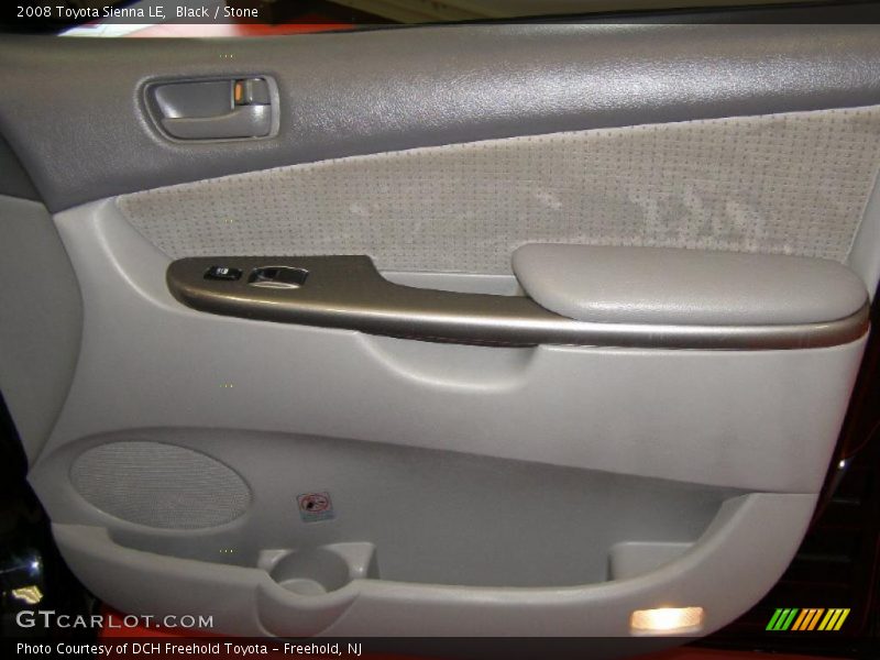 Black / Stone 2008 Toyota Sienna LE