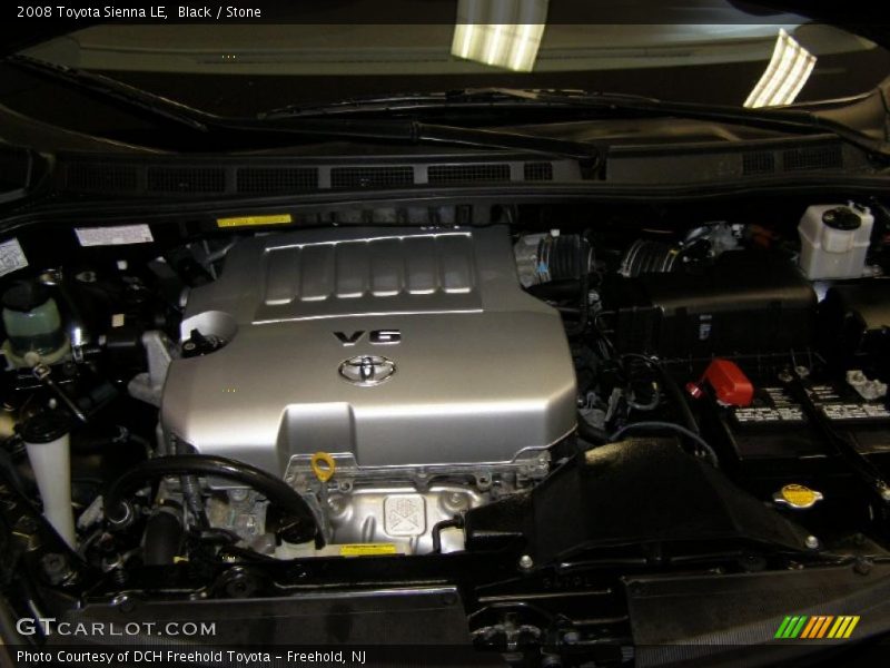 Black / Stone 2008 Toyota Sienna LE