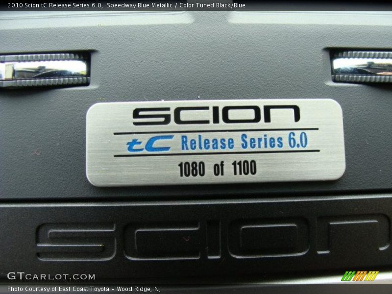 Scion tC Release Series 6.0 badge - 2010 Scion tC Release Series 6.0