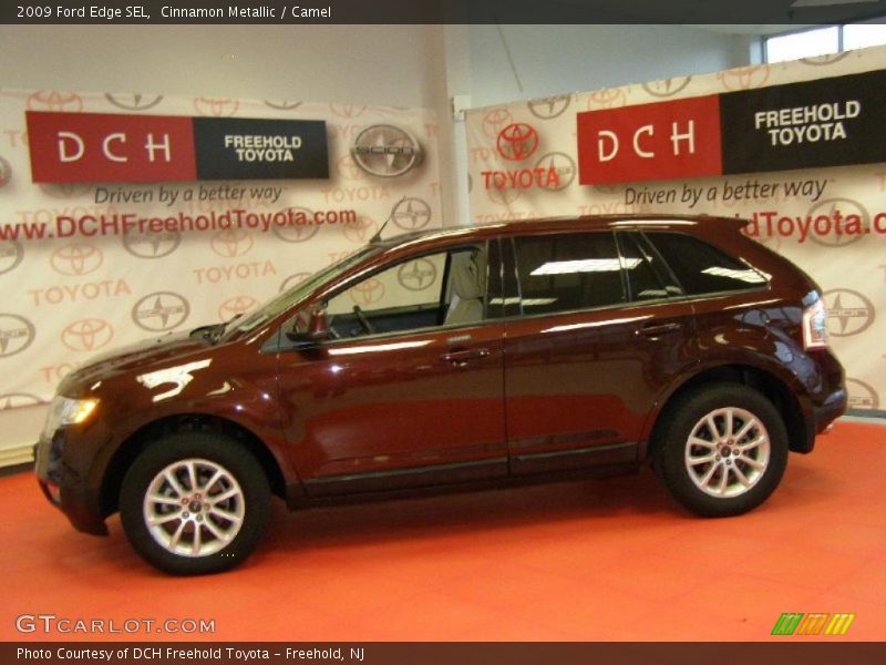 Cinnamon Metallic / Camel 2009 Ford Edge SEL