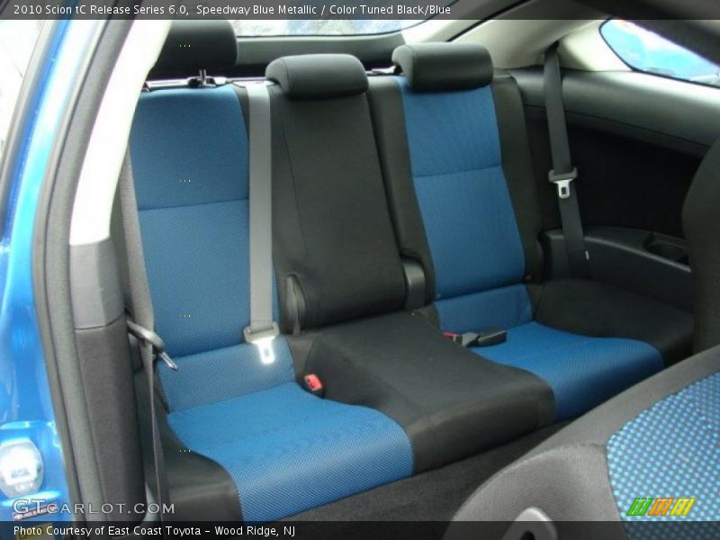 Rear Seat of 2010 tC Release Series 6.0