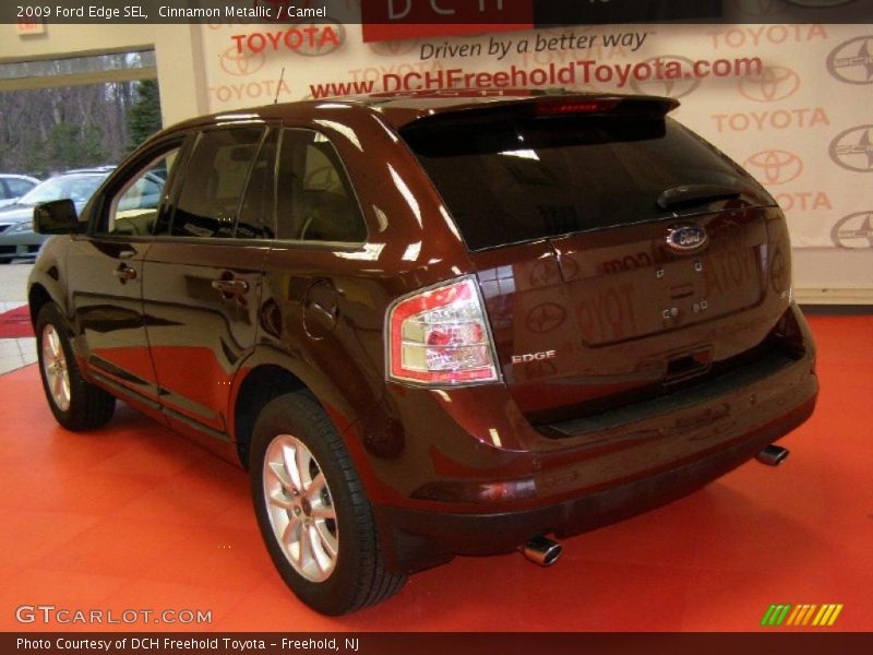 Cinnamon Metallic / Camel 2009 Ford Edge SEL
