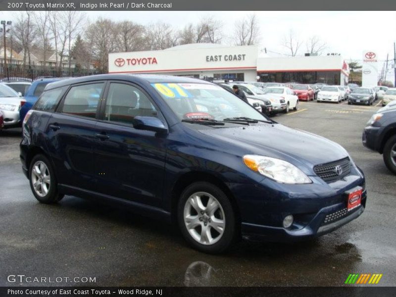 Indigo Ink Pearl / Dark Charcoal 2007 Toyota Matrix XR