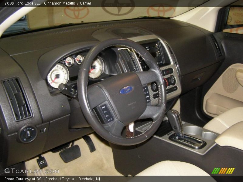 Cinnamon Metallic / Camel 2009 Ford Edge SEL