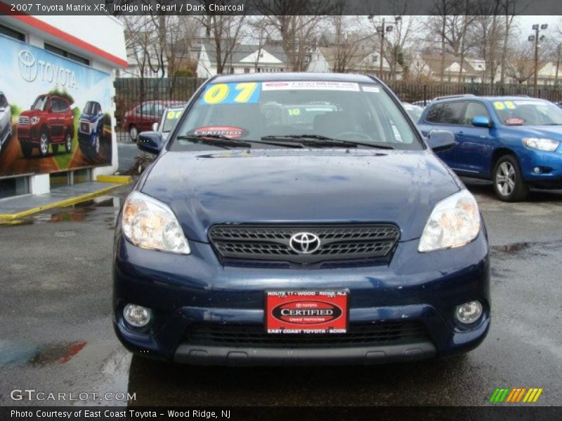 Indigo Ink Pearl / Dark Charcoal 2007 Toyota Matrix XR