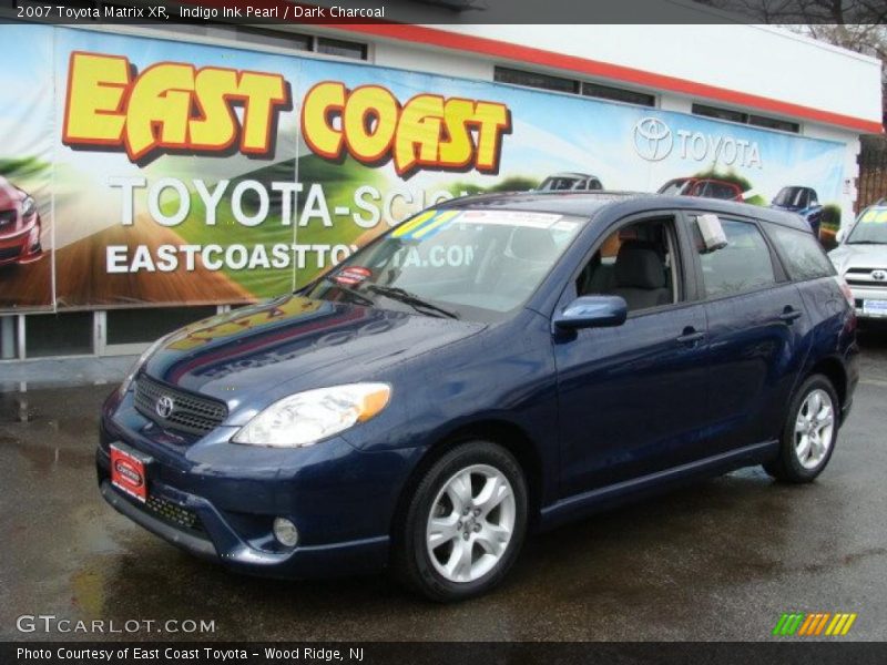 Indigo Ink Pearl / Dark Charcoal 2007 Toyota Matrix XR