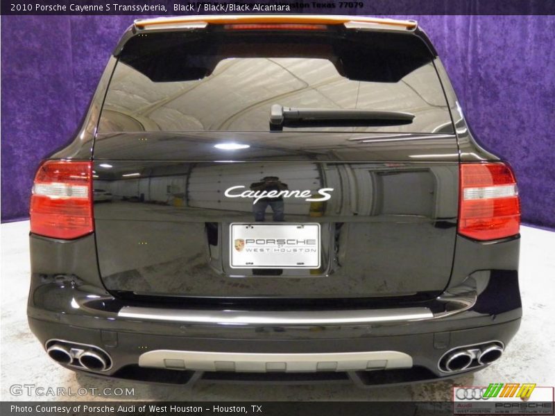 Black / Black/Black Alcantara 2010 Porsche Cayenne S Transsyberia