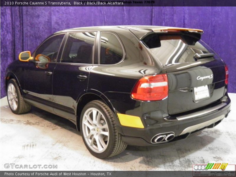 Black / Black/Black Alcantara 2010 Porsche Cayenne S Transsyberia