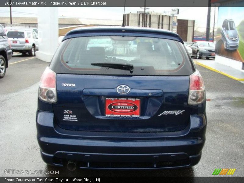 Indigo Ink Pearl / Dark Charcoal 2007 Toyota Matrix XR