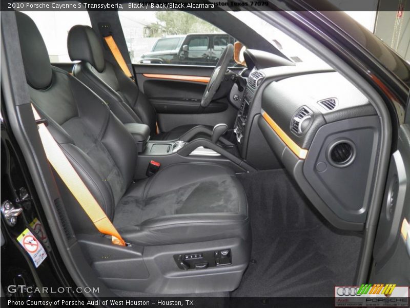 Black / Black/Black Alcantara 2010 Porsche Cayenne S Transsyberia